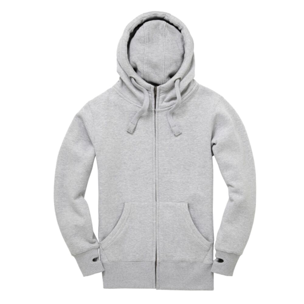 Peach Finish Zip hoodie Thumbnail