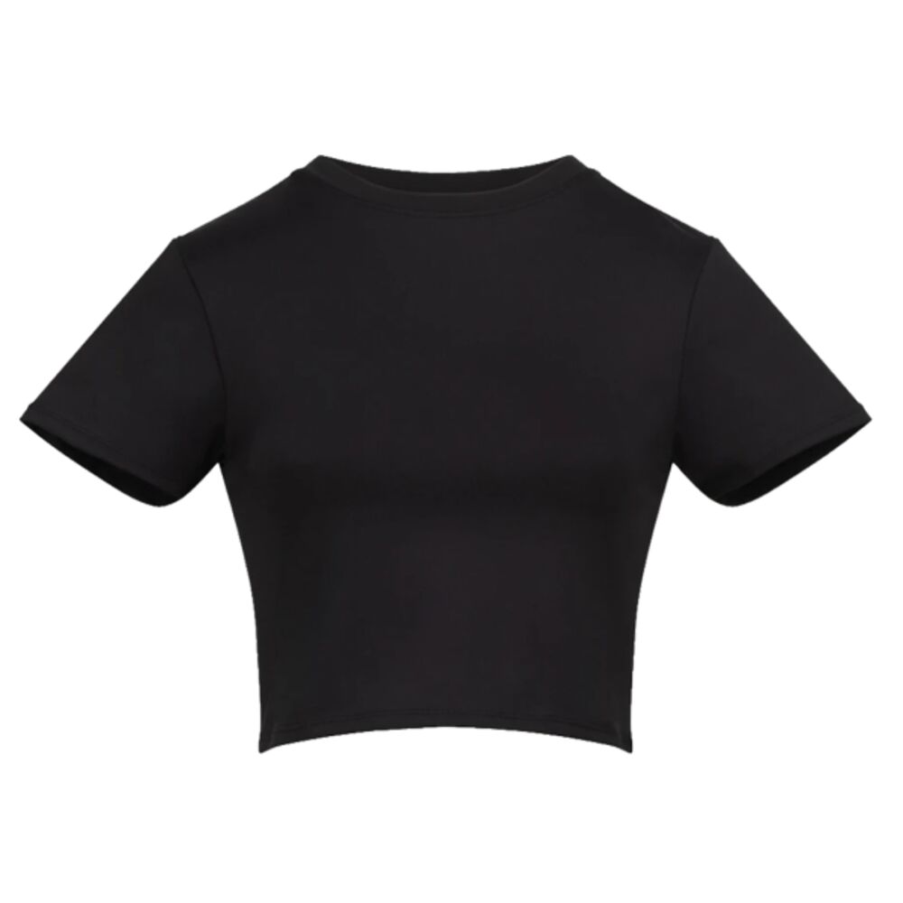 AWDis Ladies Cool Recycled Cropped T-Shirt Thumbnail