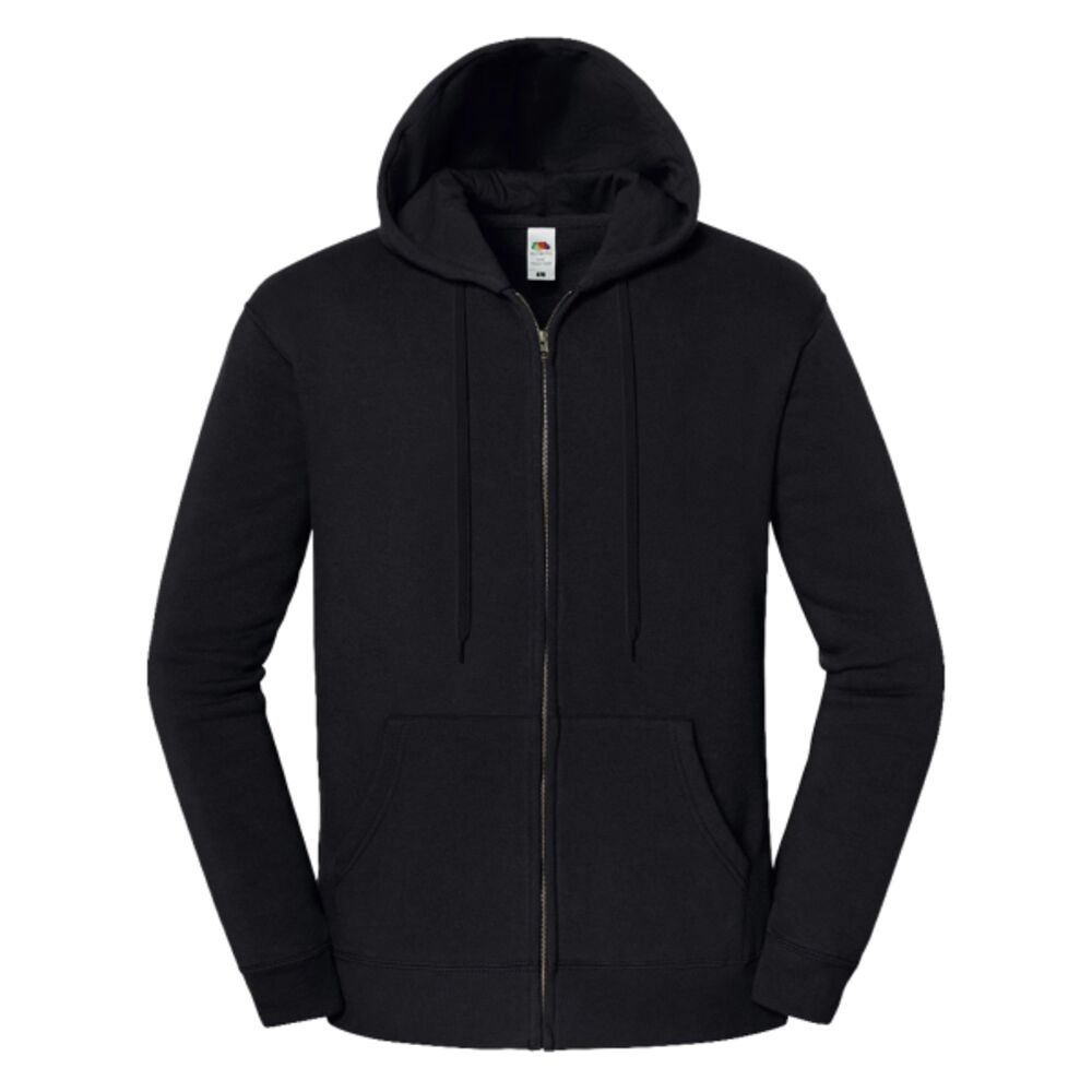 Fruit of the Loom Iconic Premium Hooded Sweat Jacket Thumbnail
