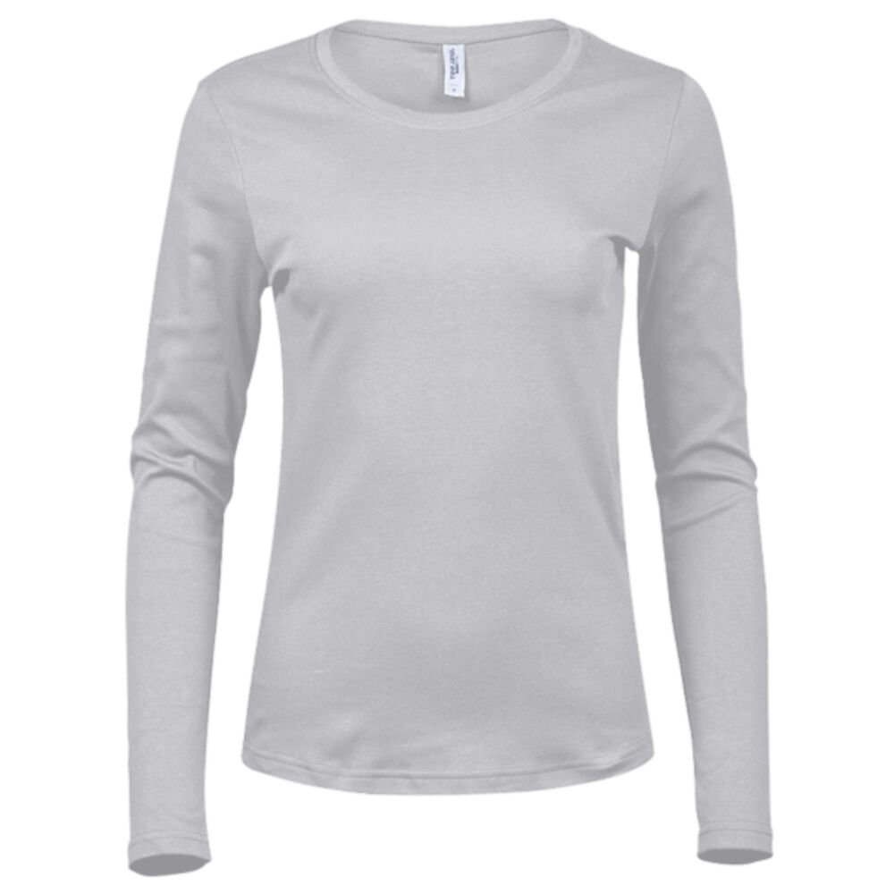 Tee Jays Ladies Long Sleeve Interlock T-Shirt Thumbnail