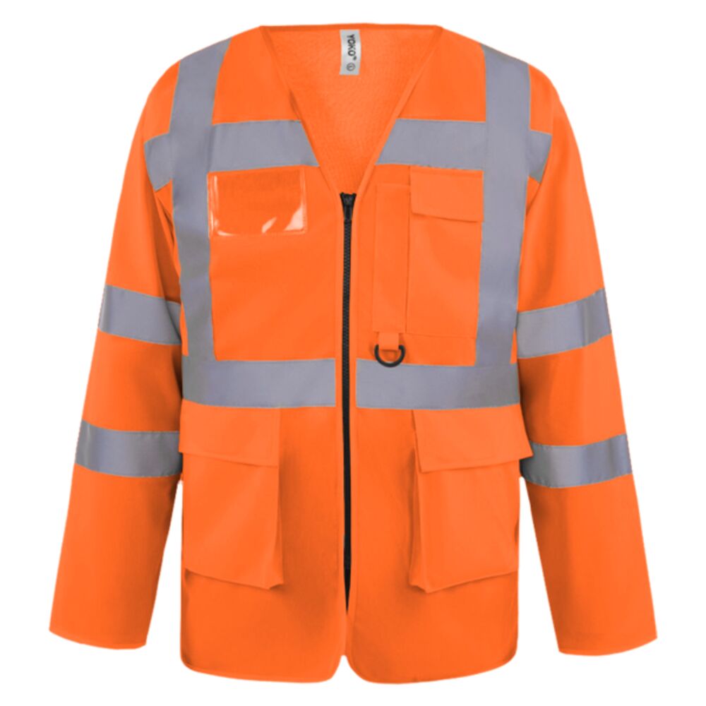 Yoko Hi-Vis Executive Long Sleeve Waistcoat Thumbnail