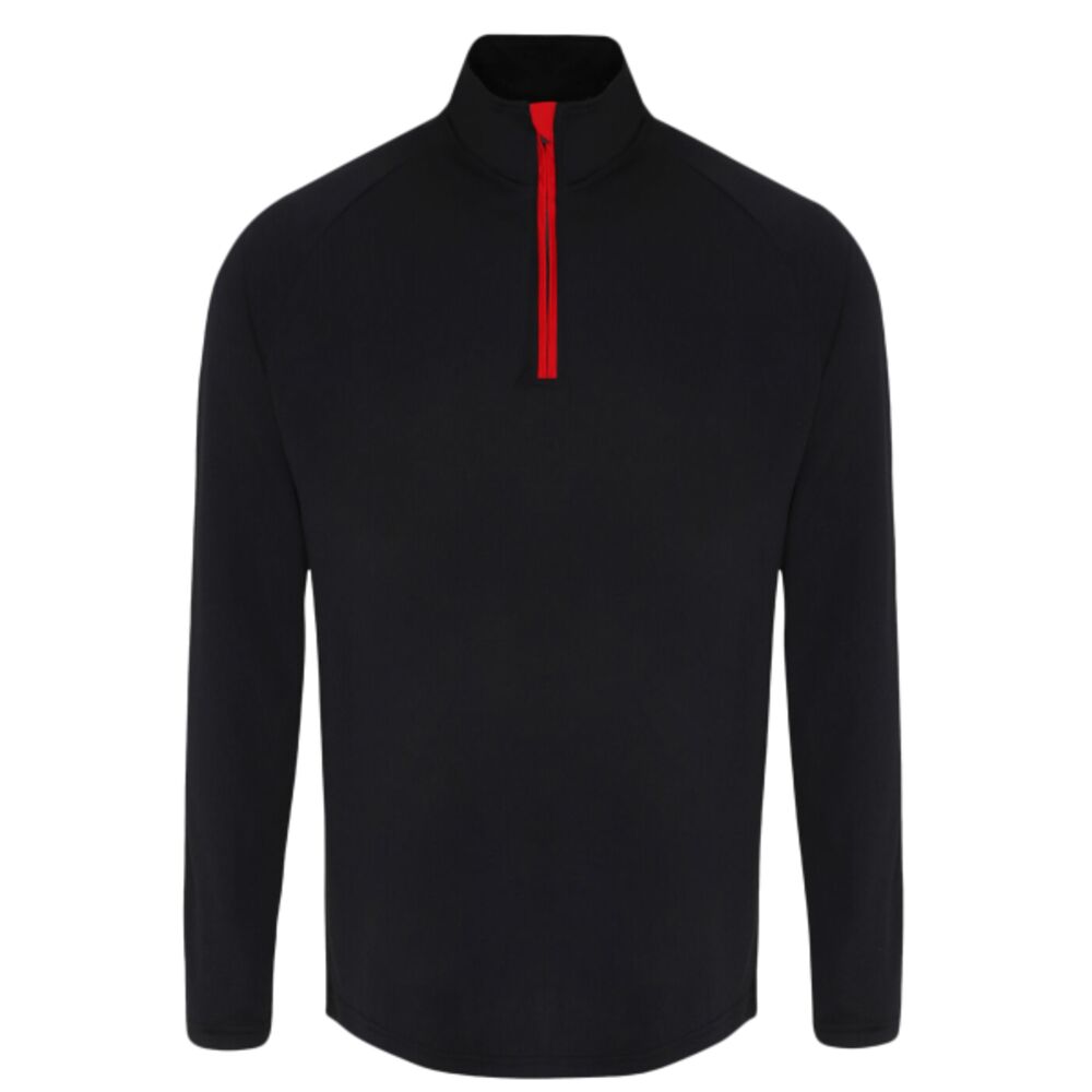 TriDri® long sleeve performance ¼ zip Thumbnail